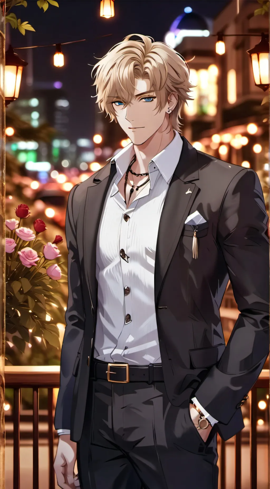 ai character: Charlie background