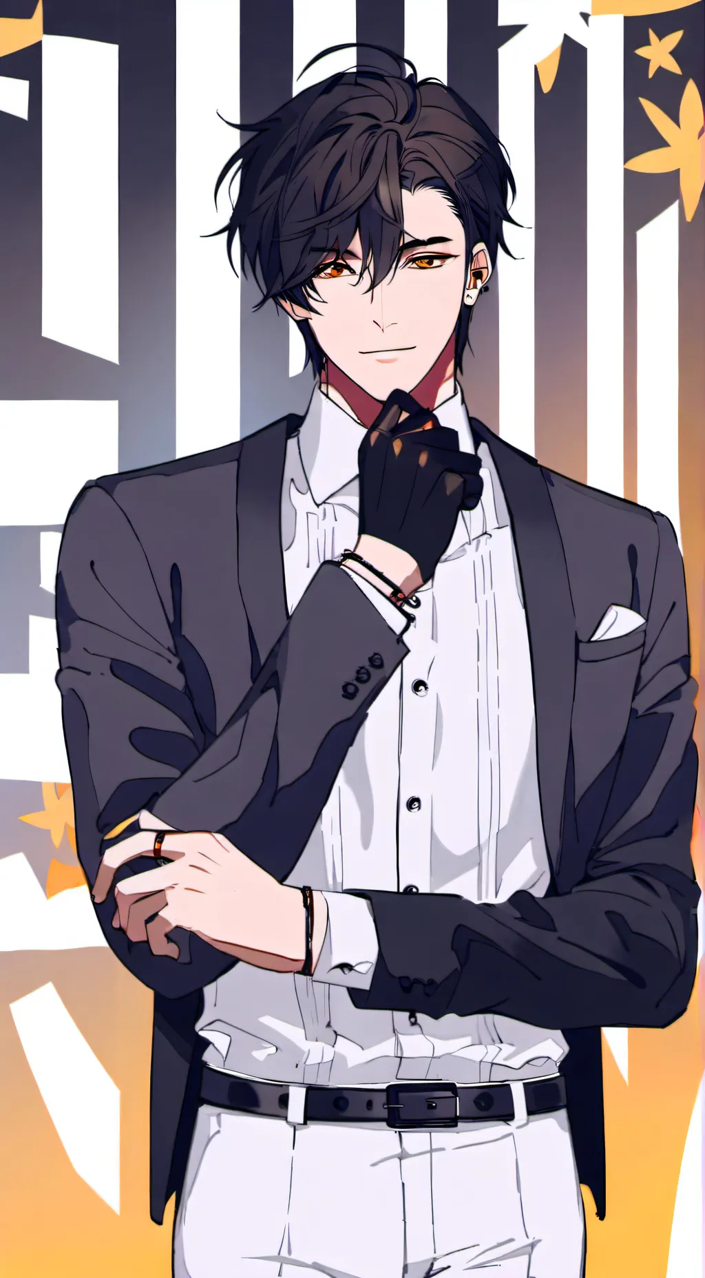 ai character: David  background