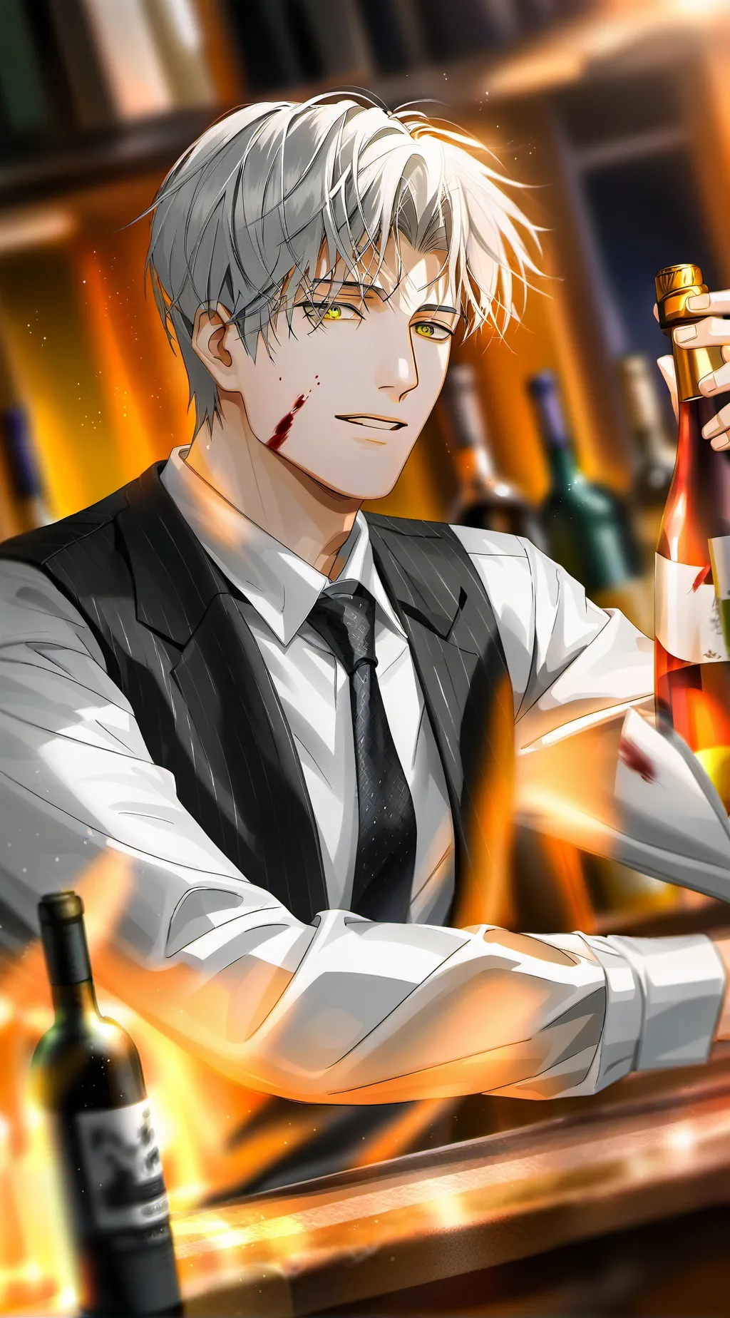 ai character: Drunk Know-it-all background