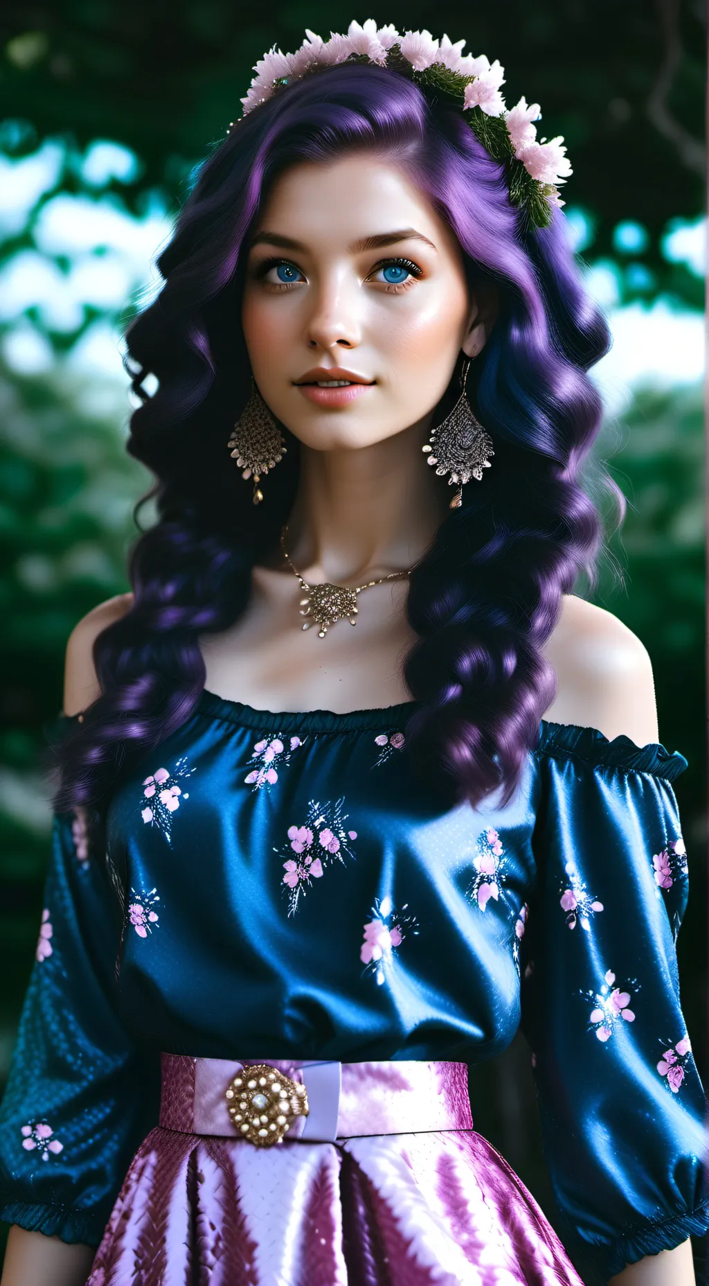 ai character: Pinkie background