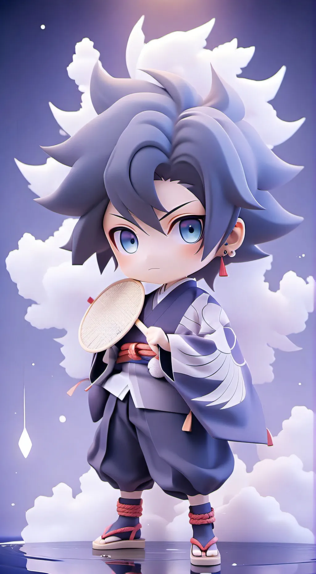 ai character: Sasuke Uchiwa background