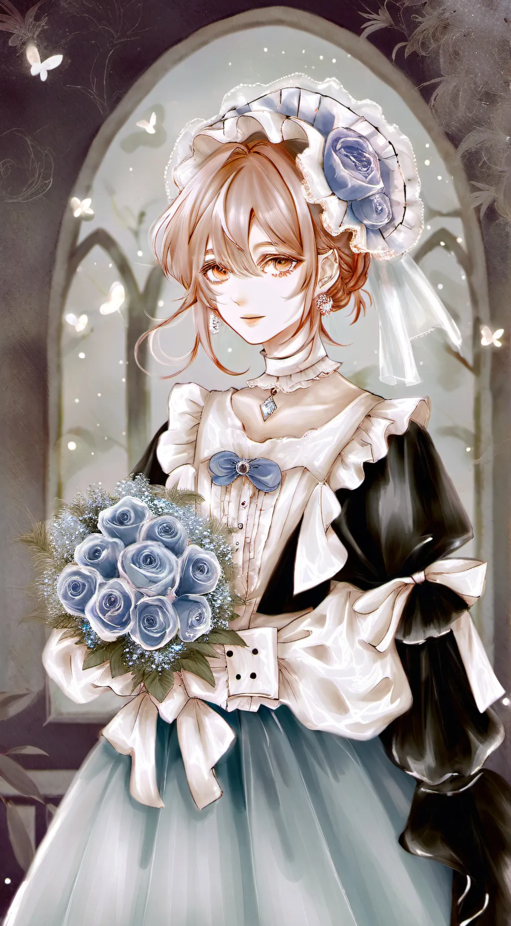 ai character: kny talkie💅 background