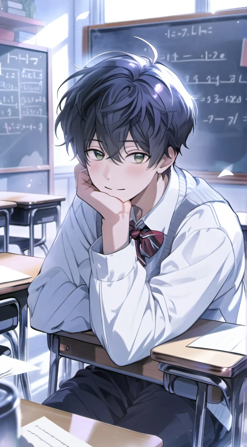 ai character: Adrian James background
