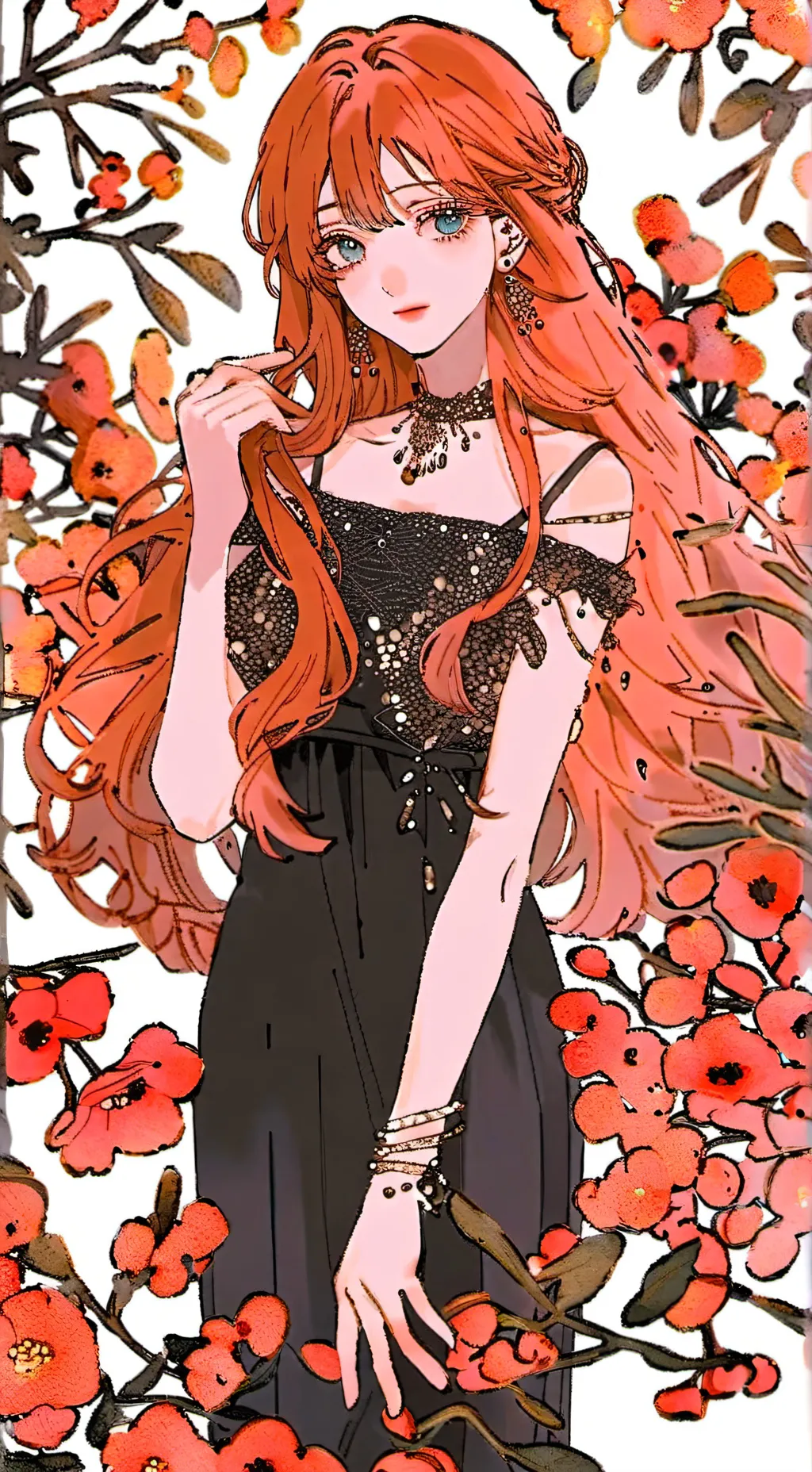 ai character: Diana  background