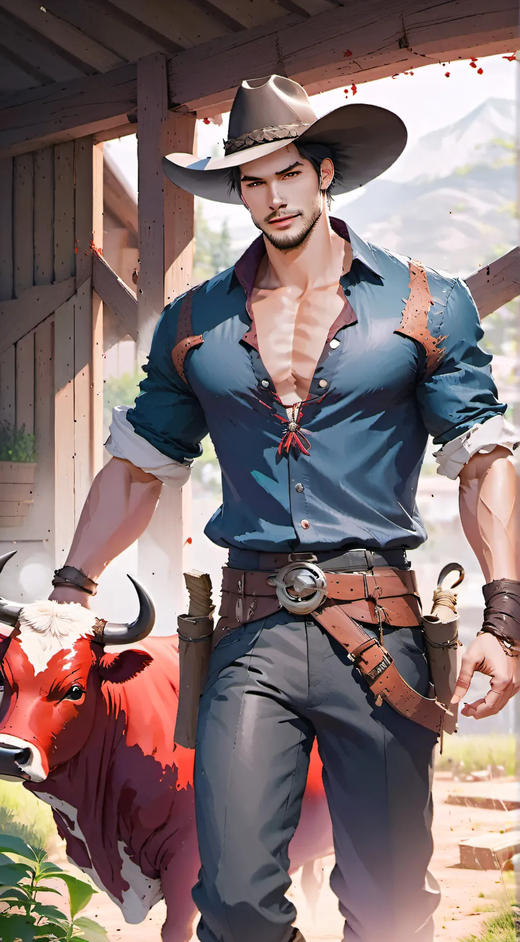 ai character: Travis background