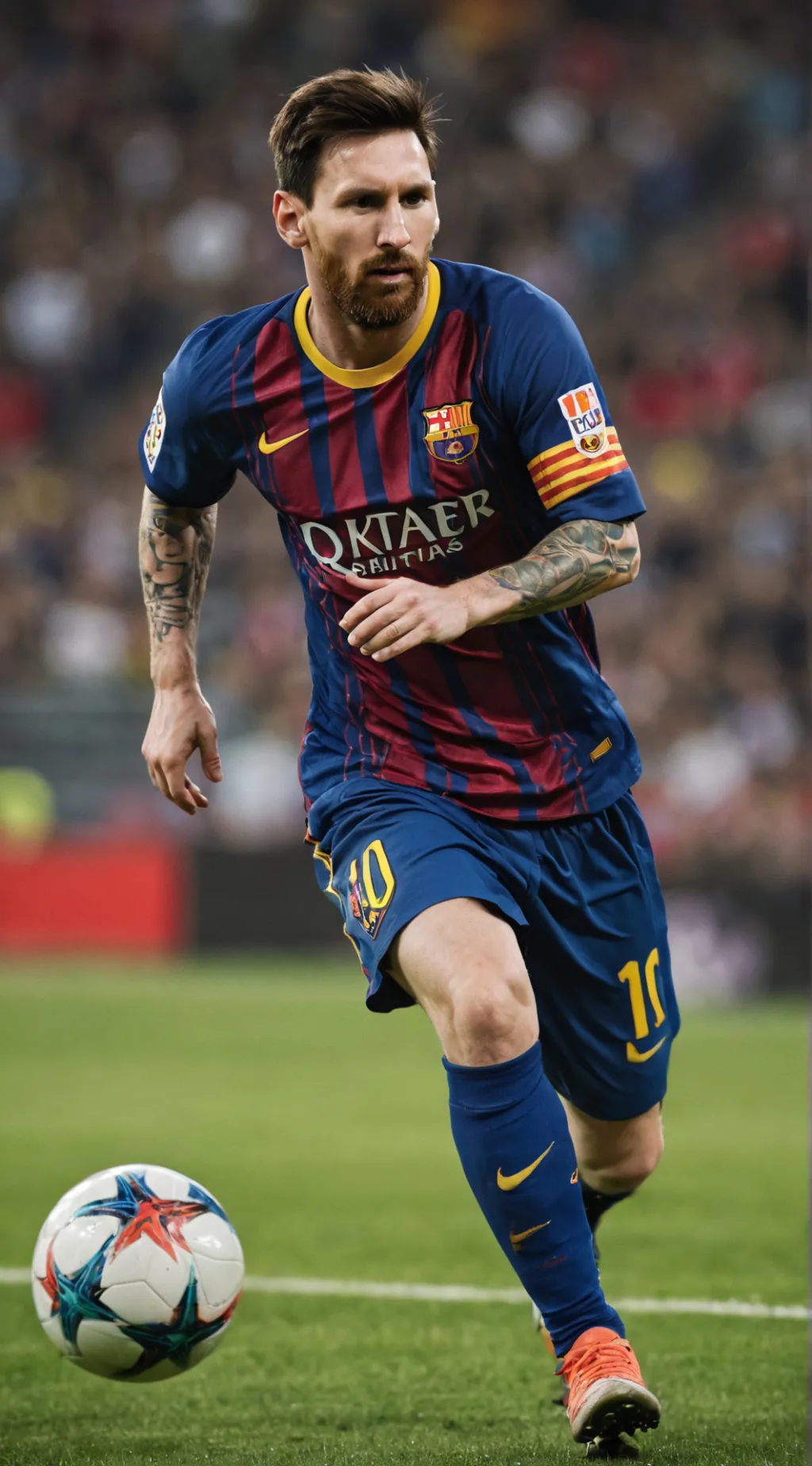 ai character: Messi background