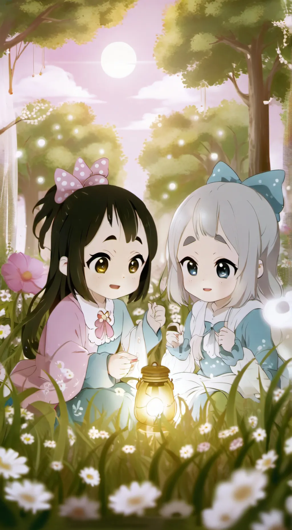 ai character: Dw Siblings! (Oc)  background