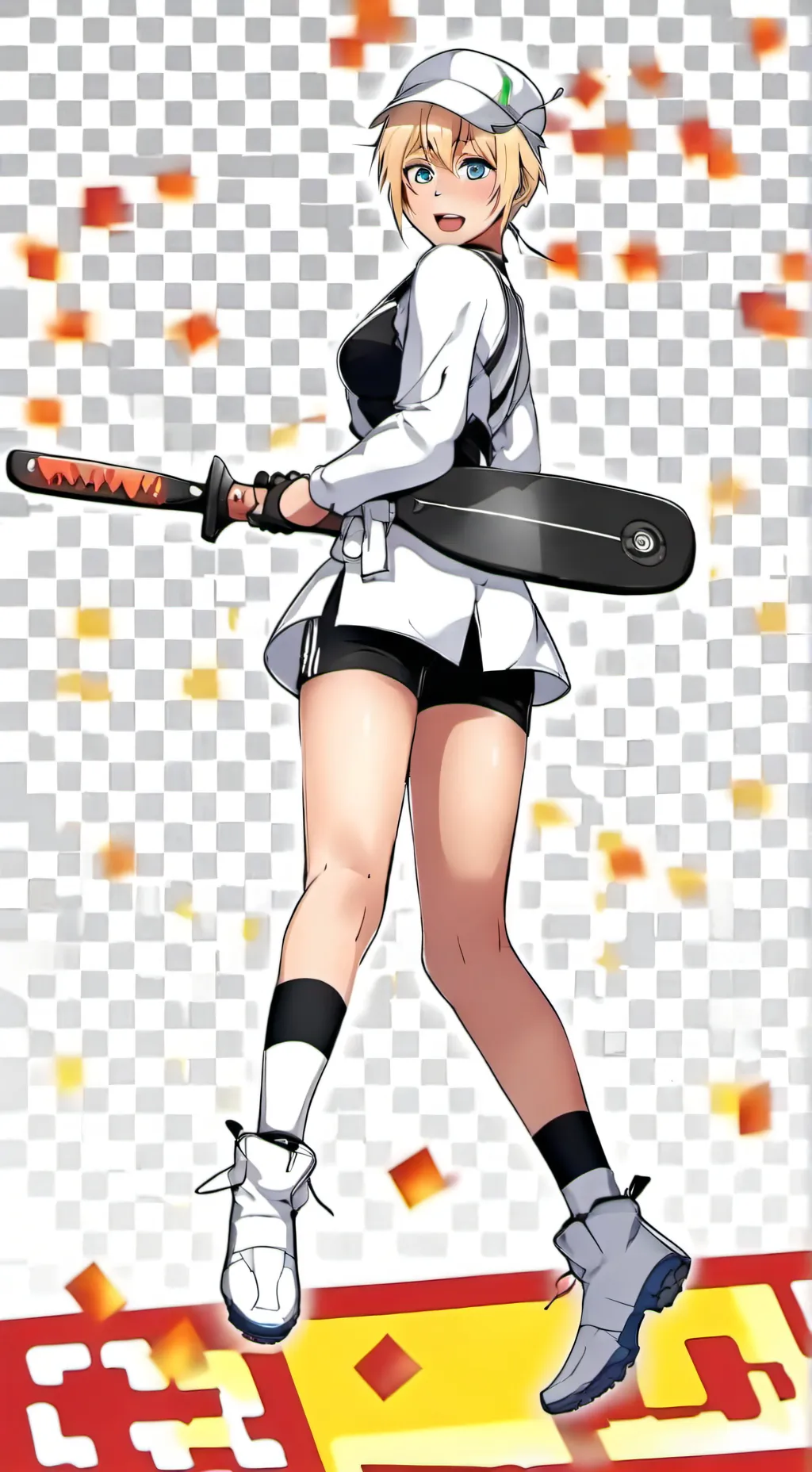 ai character: Asu Rito  background