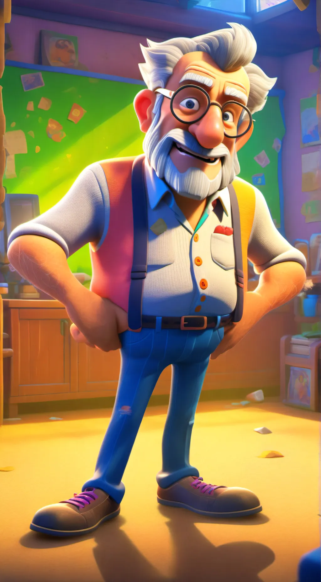 ai character: My Last Penny  background
