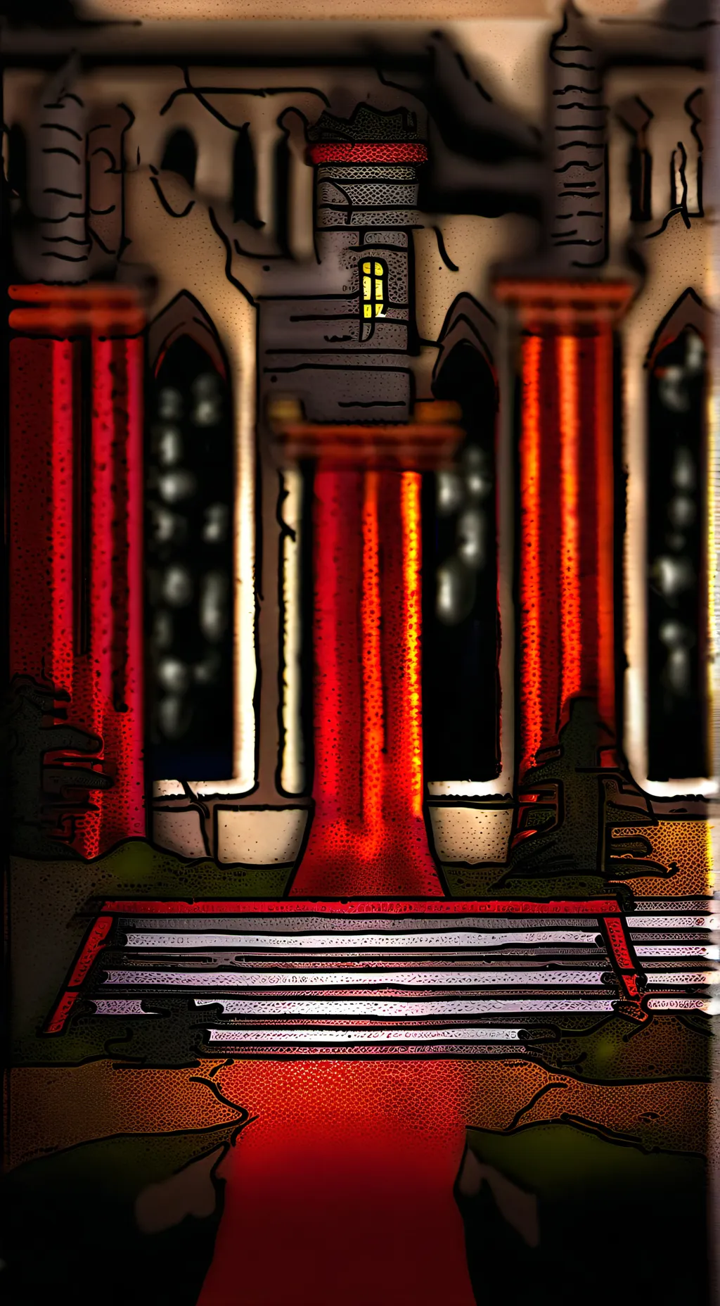 ai character: regretevator  background