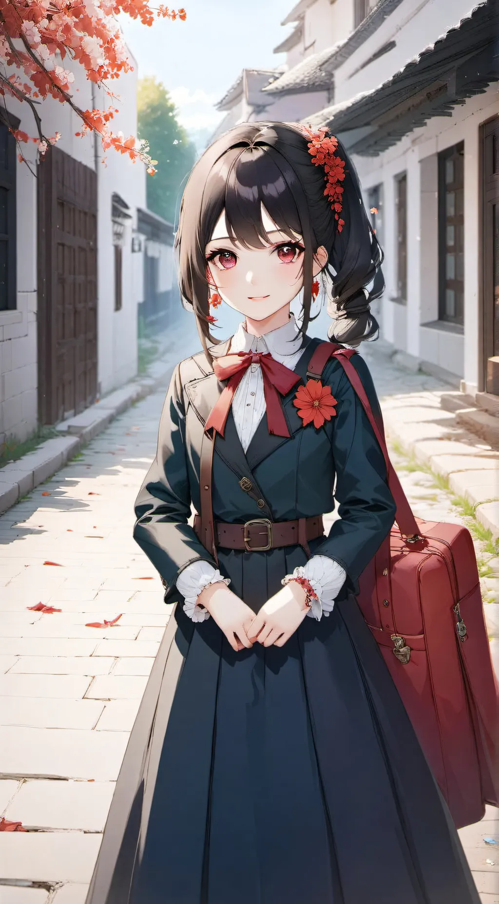 ai character: Verônica  background