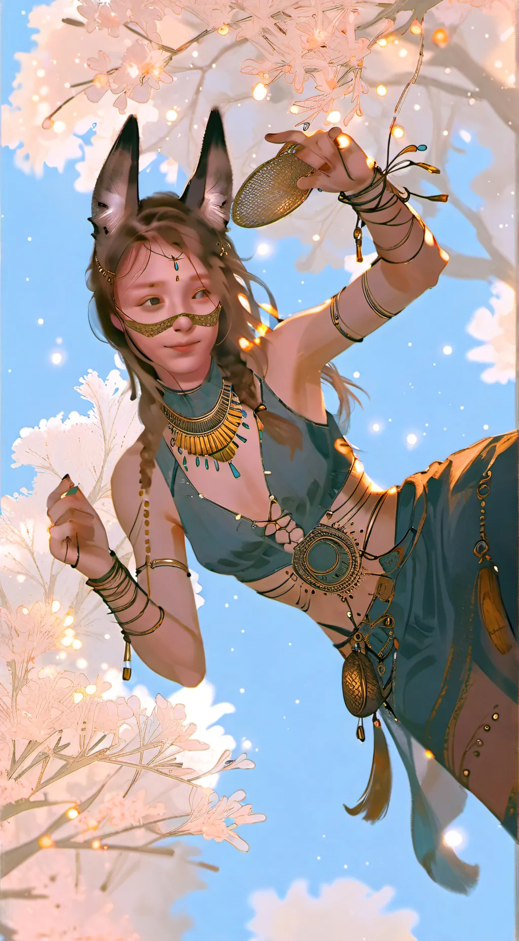 ai character: bella background