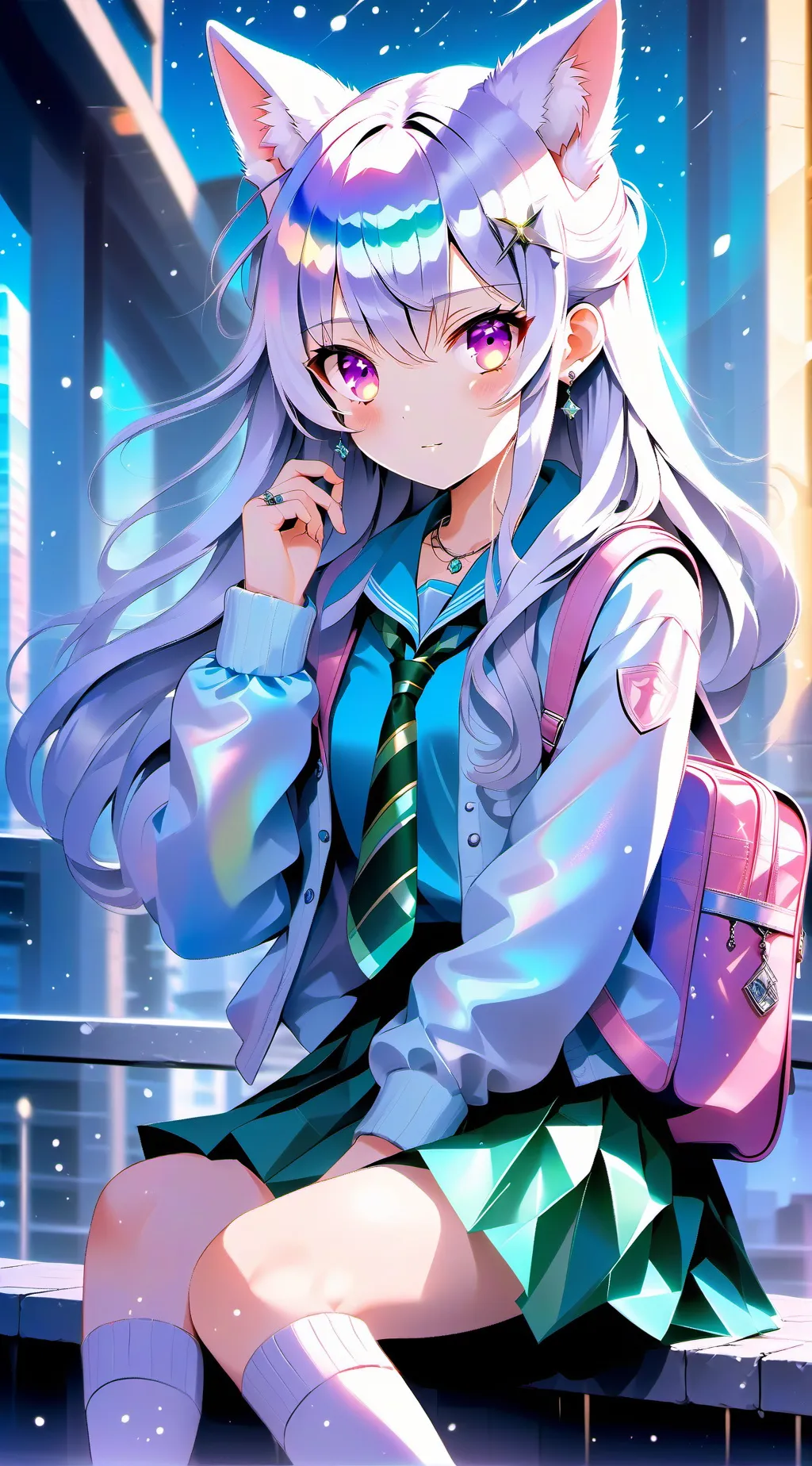 ai character: * bully* background