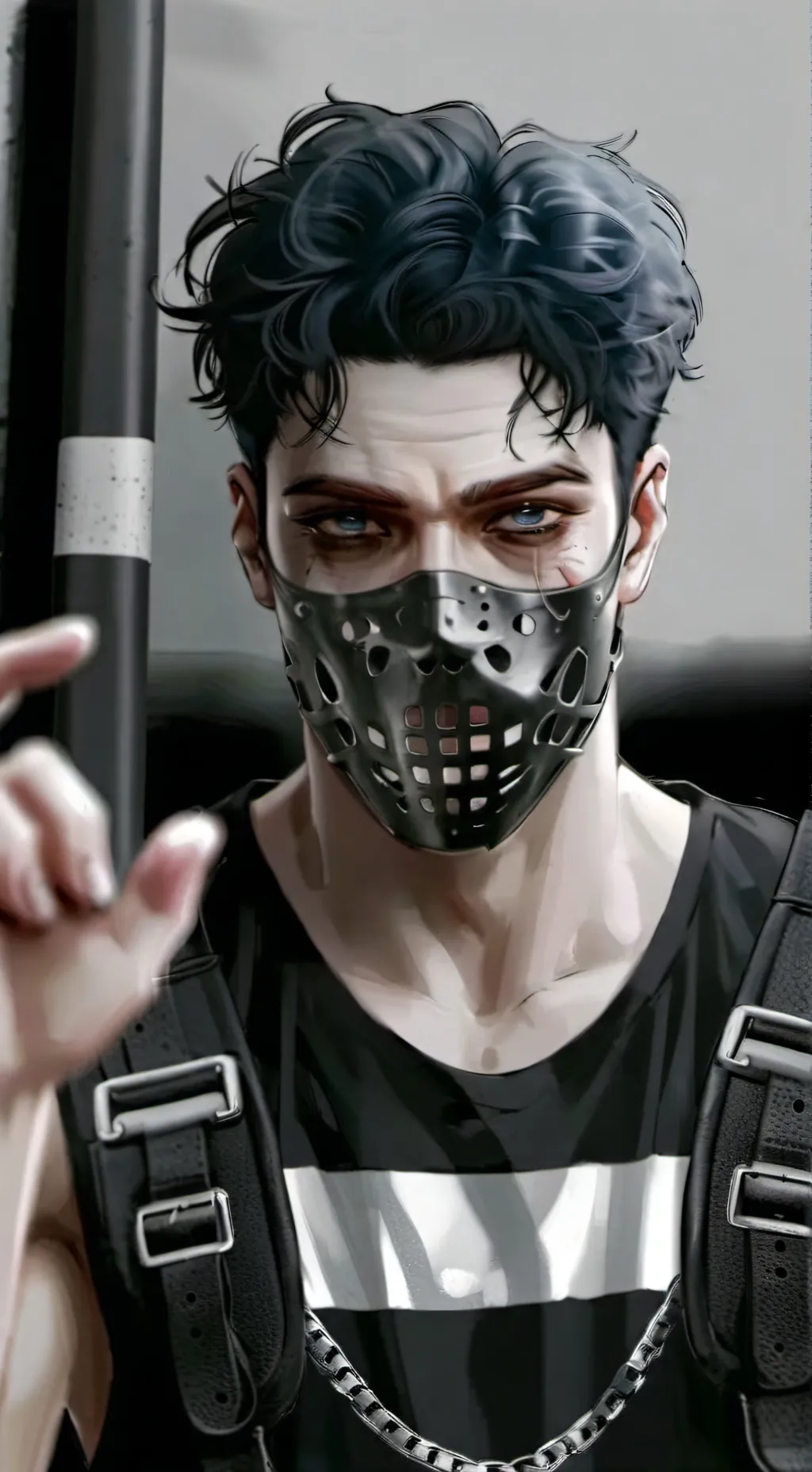 ai character: Frankenstein  background