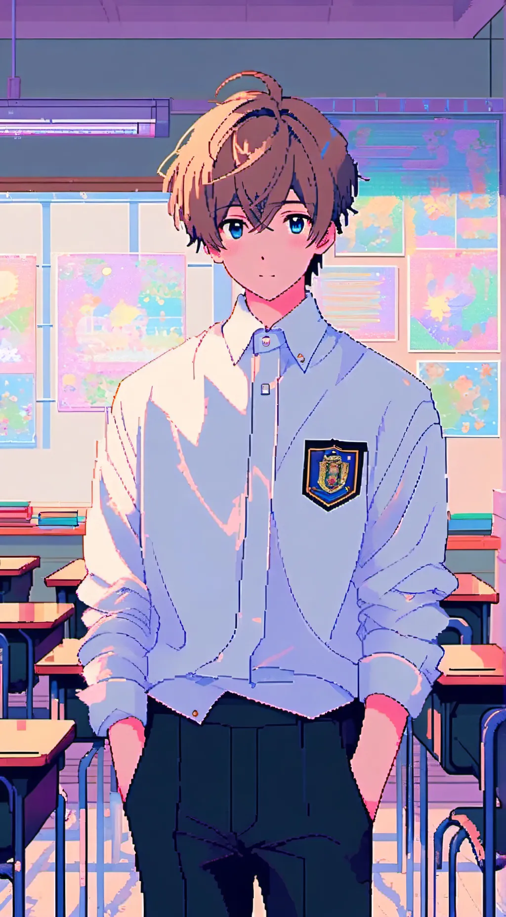 ai character: 🗡Mike❤ background
