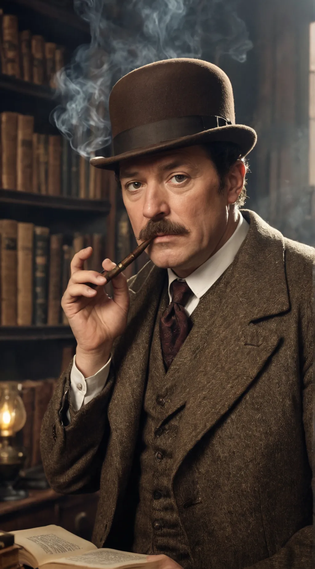 ai character: Sherlock Holmes background