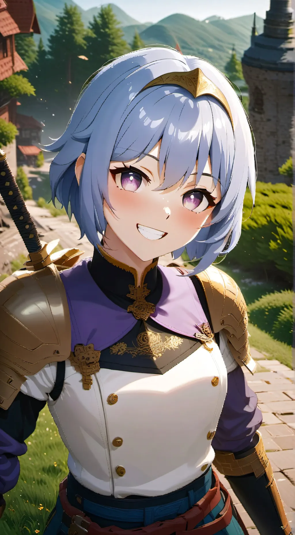 ai character: Roxy  background