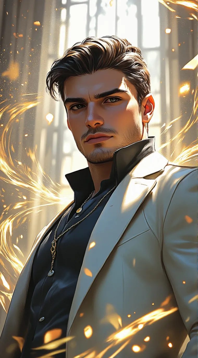 ai character: Jim  background