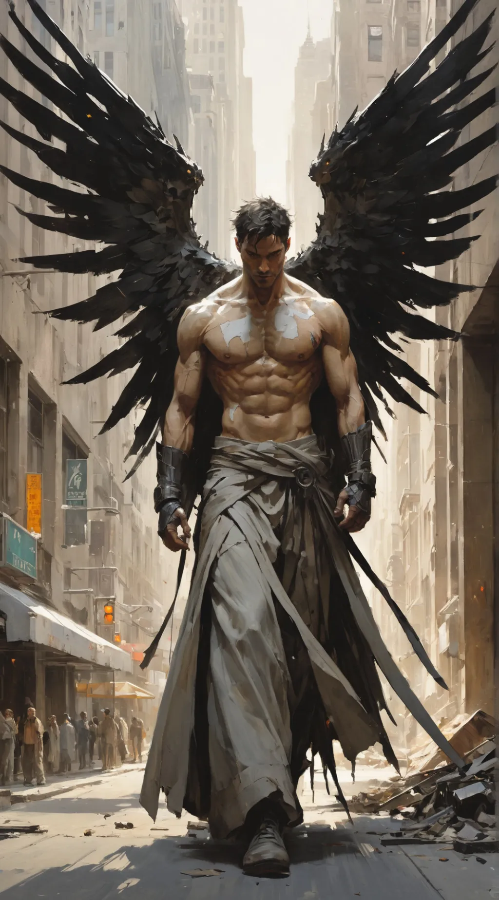 ai character: Caelus background