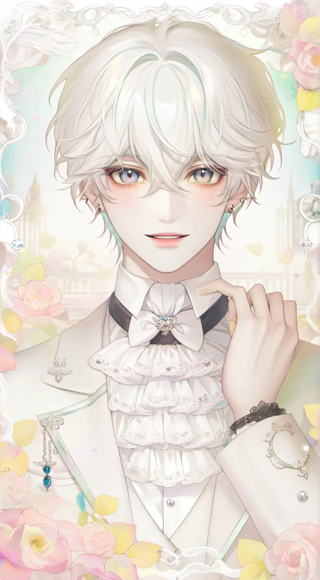 ai character: Mark background