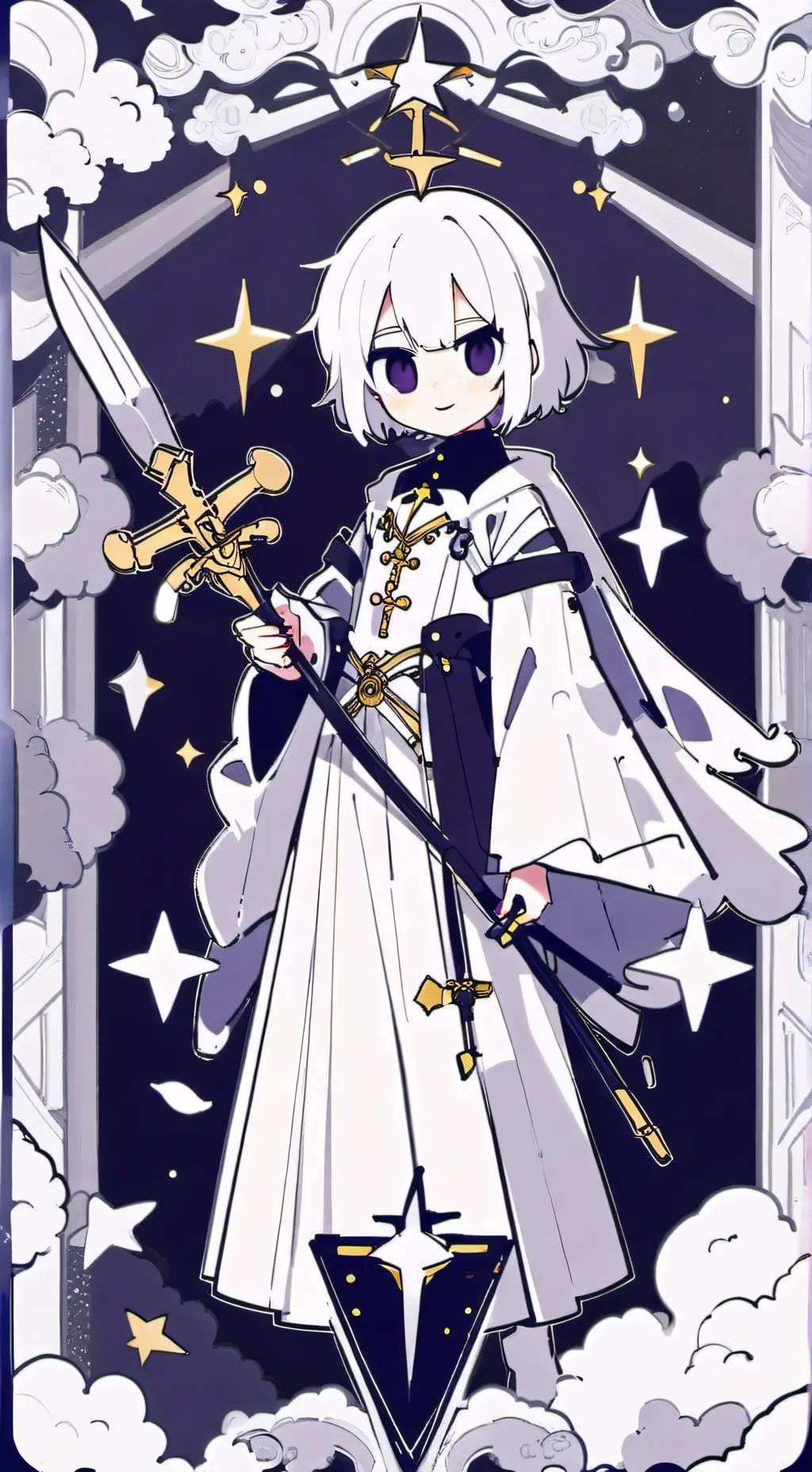 ai character: englea world  background