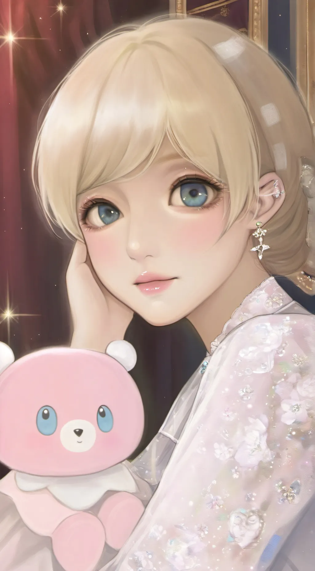 ai character: Girls Girl ۶ৎ background