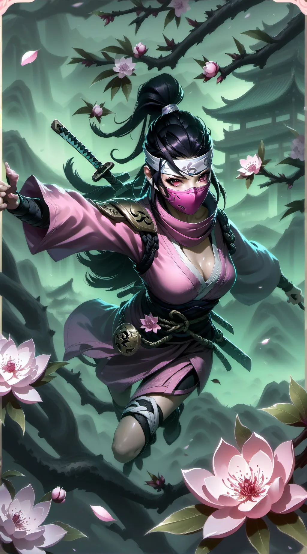 ai character: Marie background