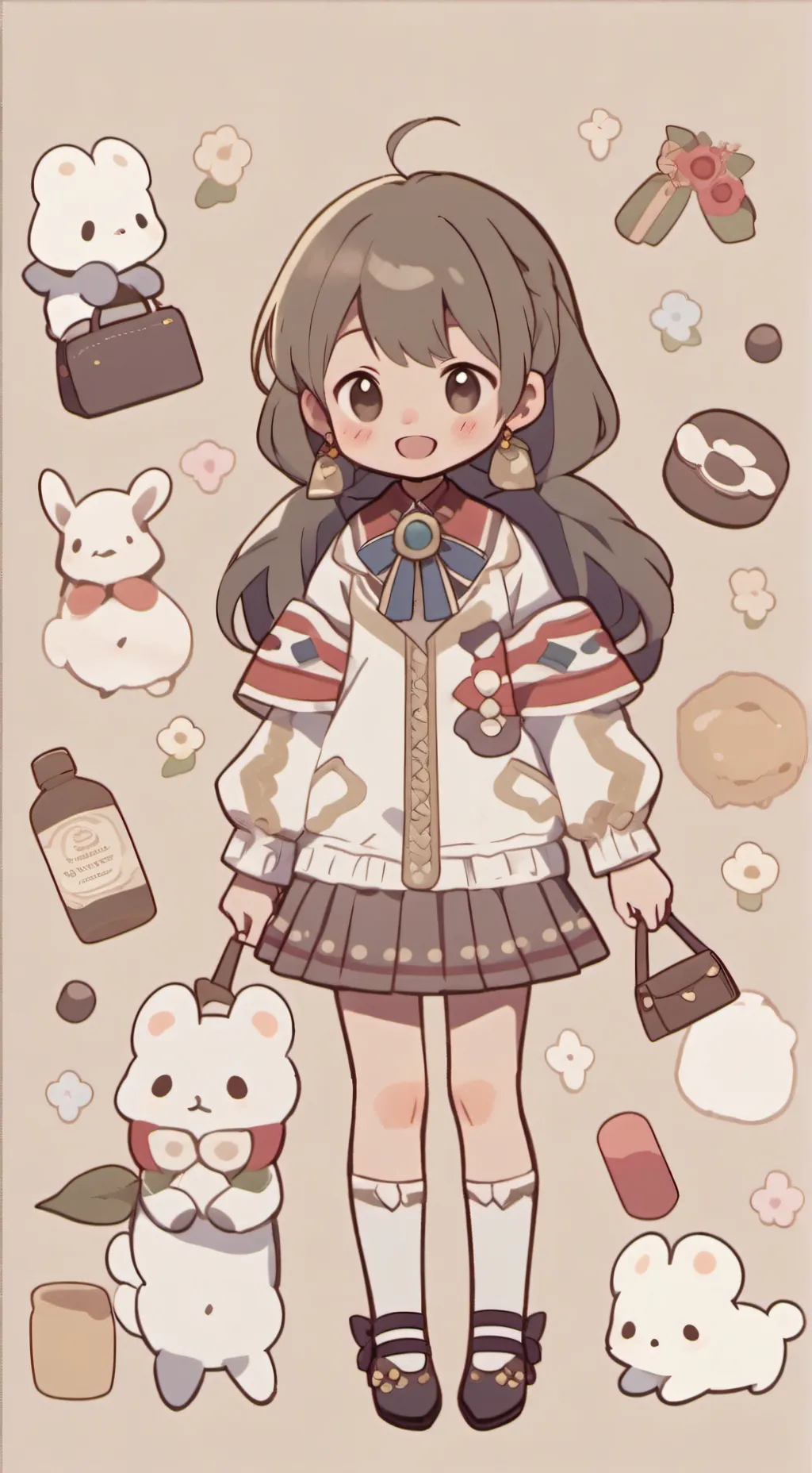 ai character: michailla galvez background