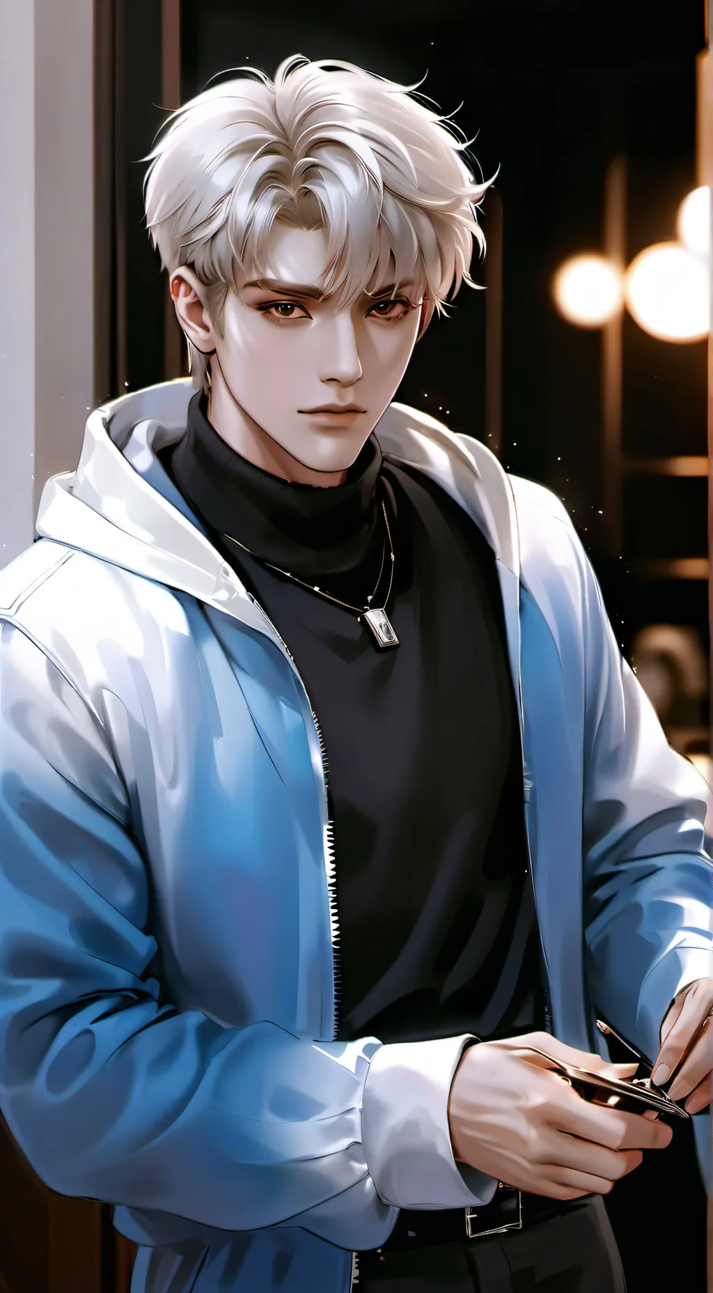 ai character: Александр background