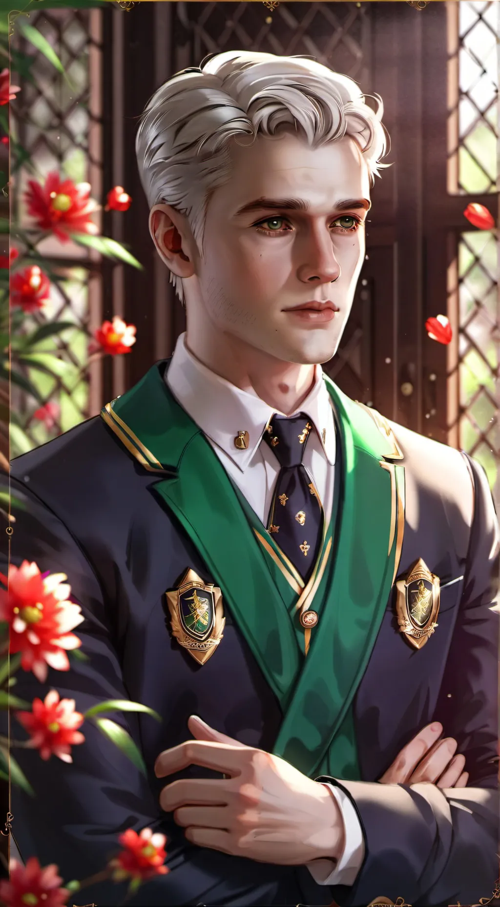 ai character: Draco Malfoy background