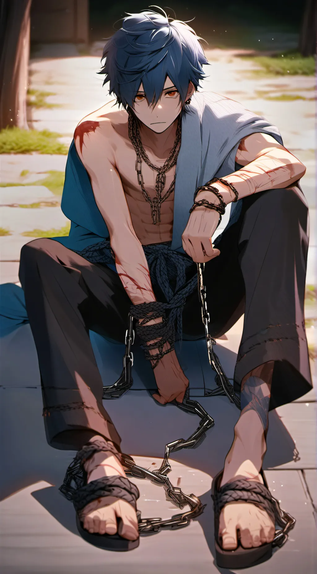 ai character: Eiji background