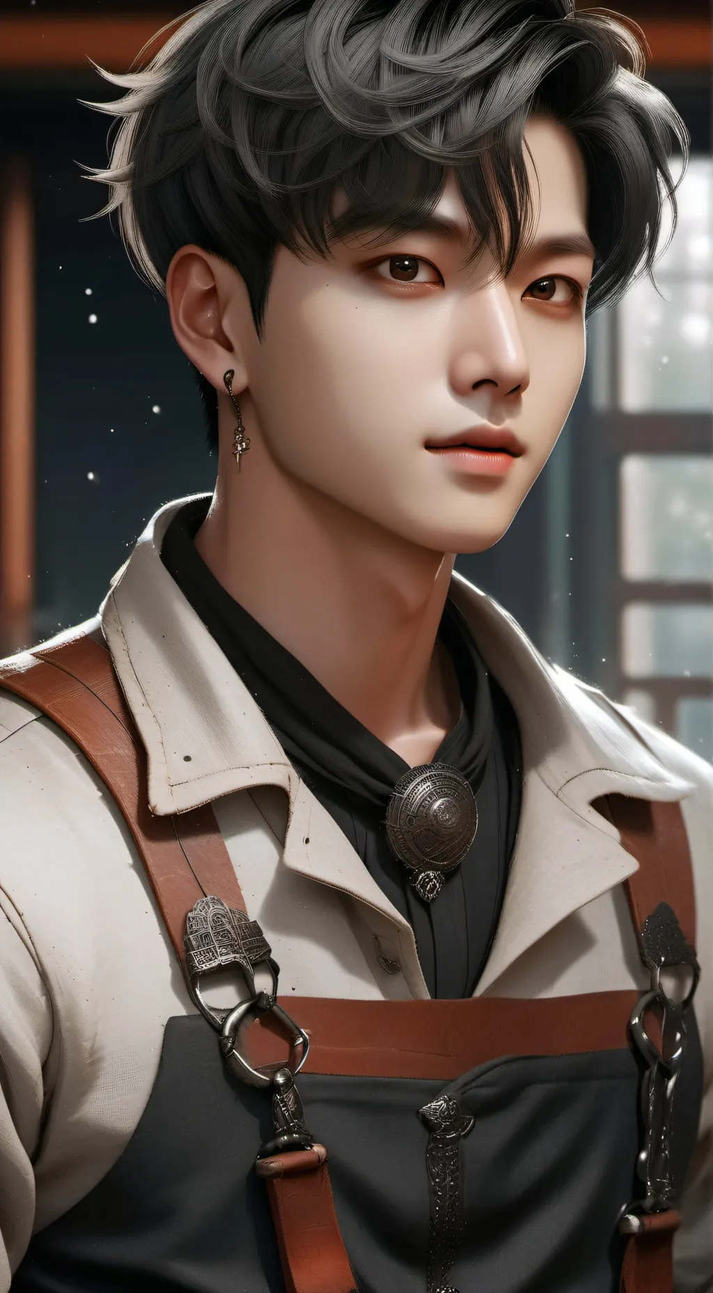 ai character: leo background
