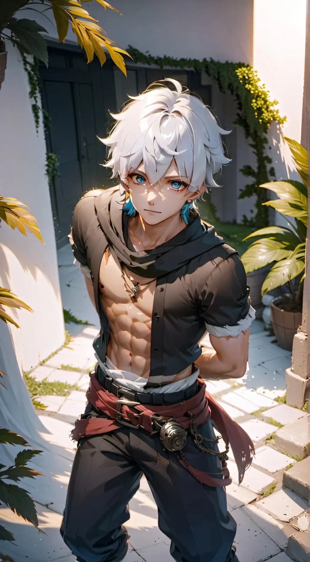ai character: Max background
