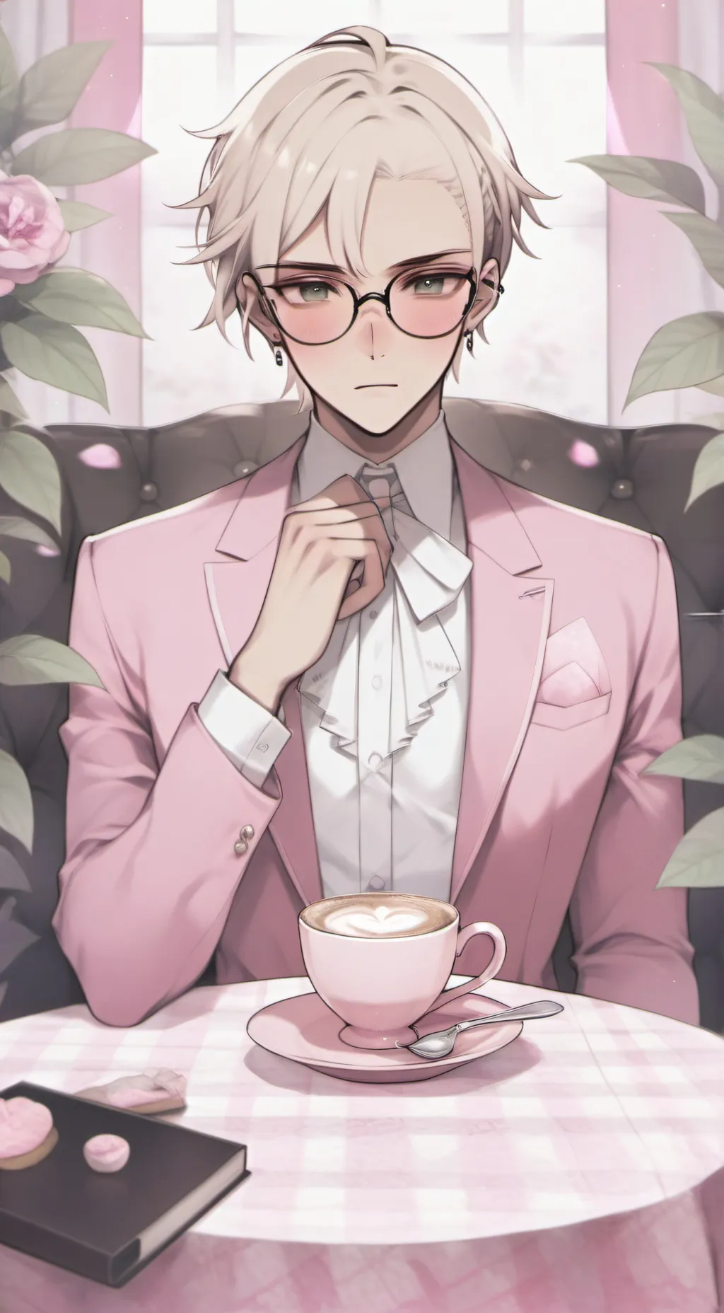 ai character: Yuuki🌷 background