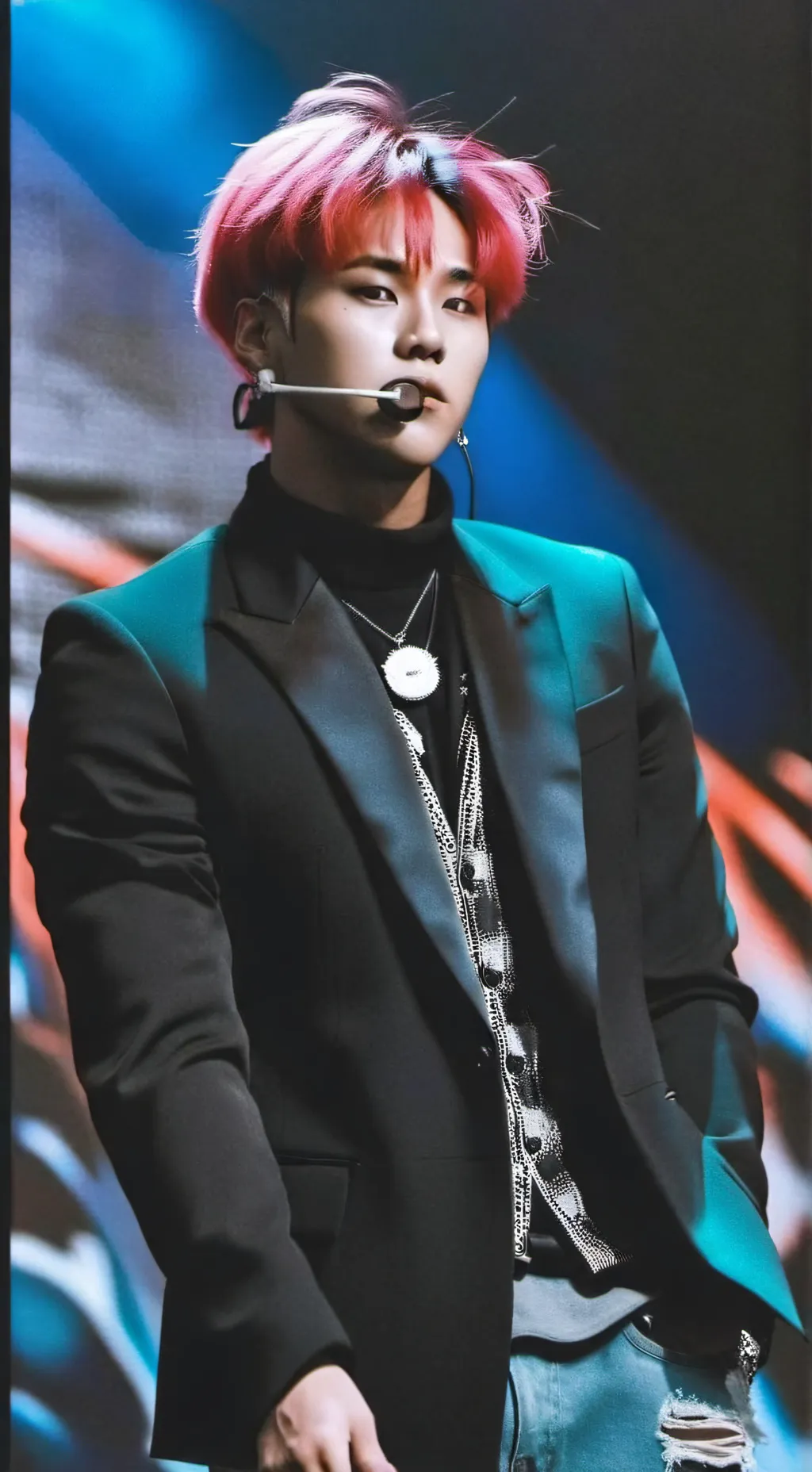ai character: Kwon ( g dragon) background