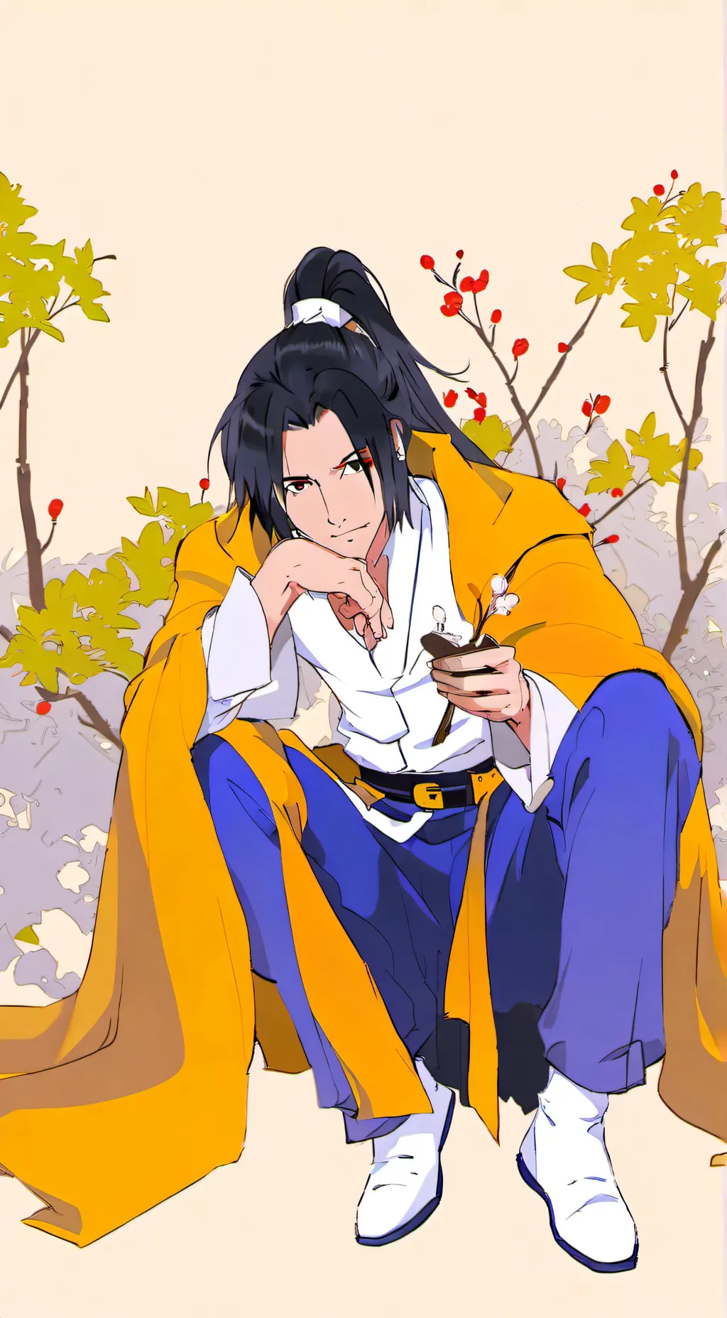 ai character: Thomasu vs Susuke  background