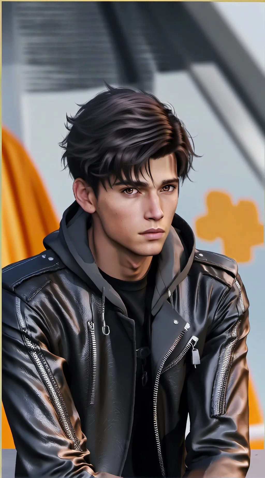 ai character: Зак background