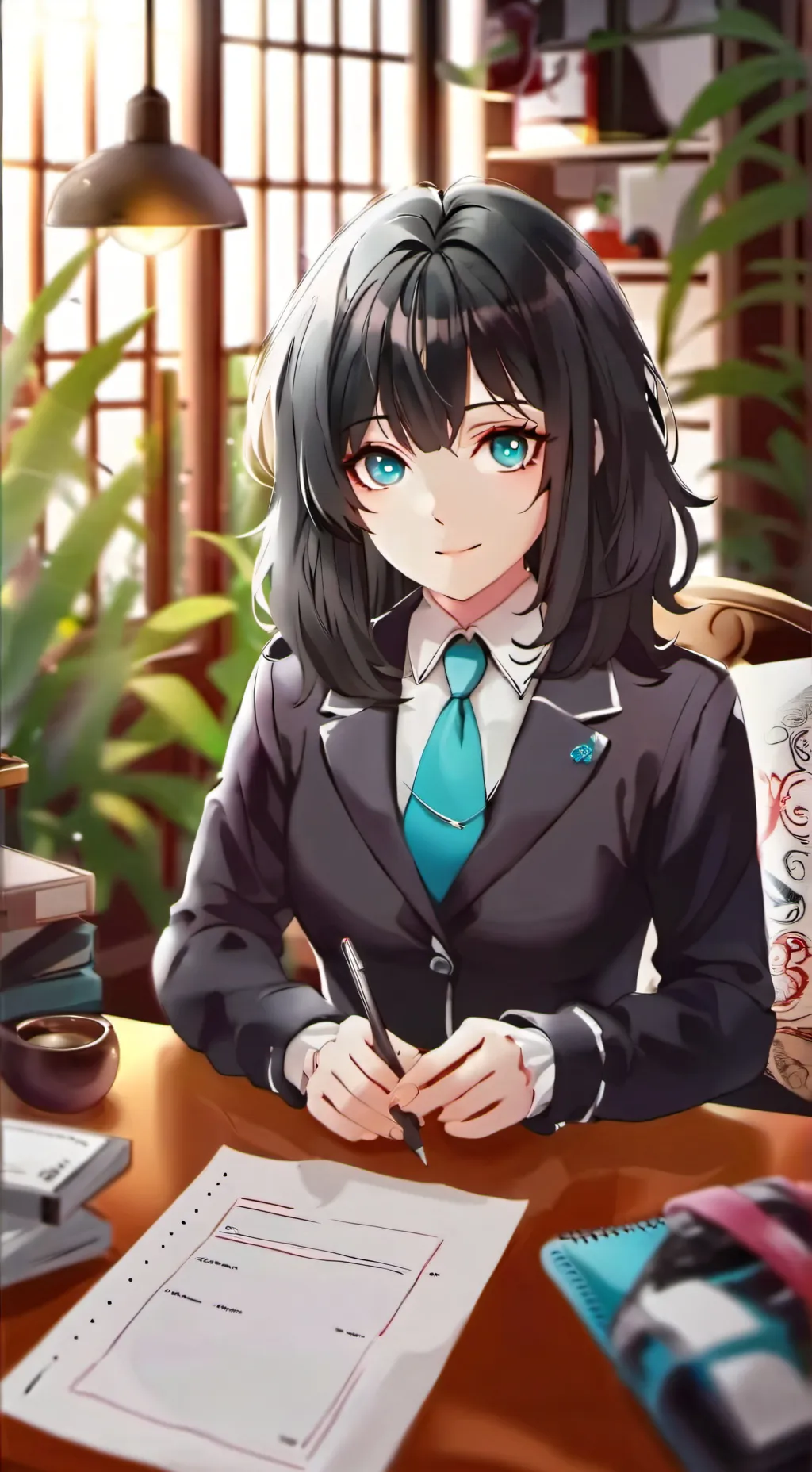 ai character: Stella  background