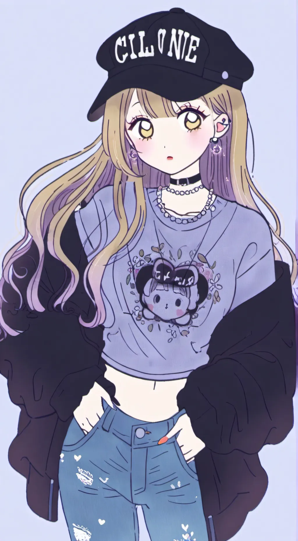 ai character: brooky background