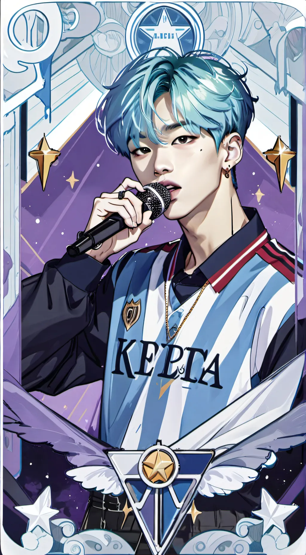 ai character: jimin background