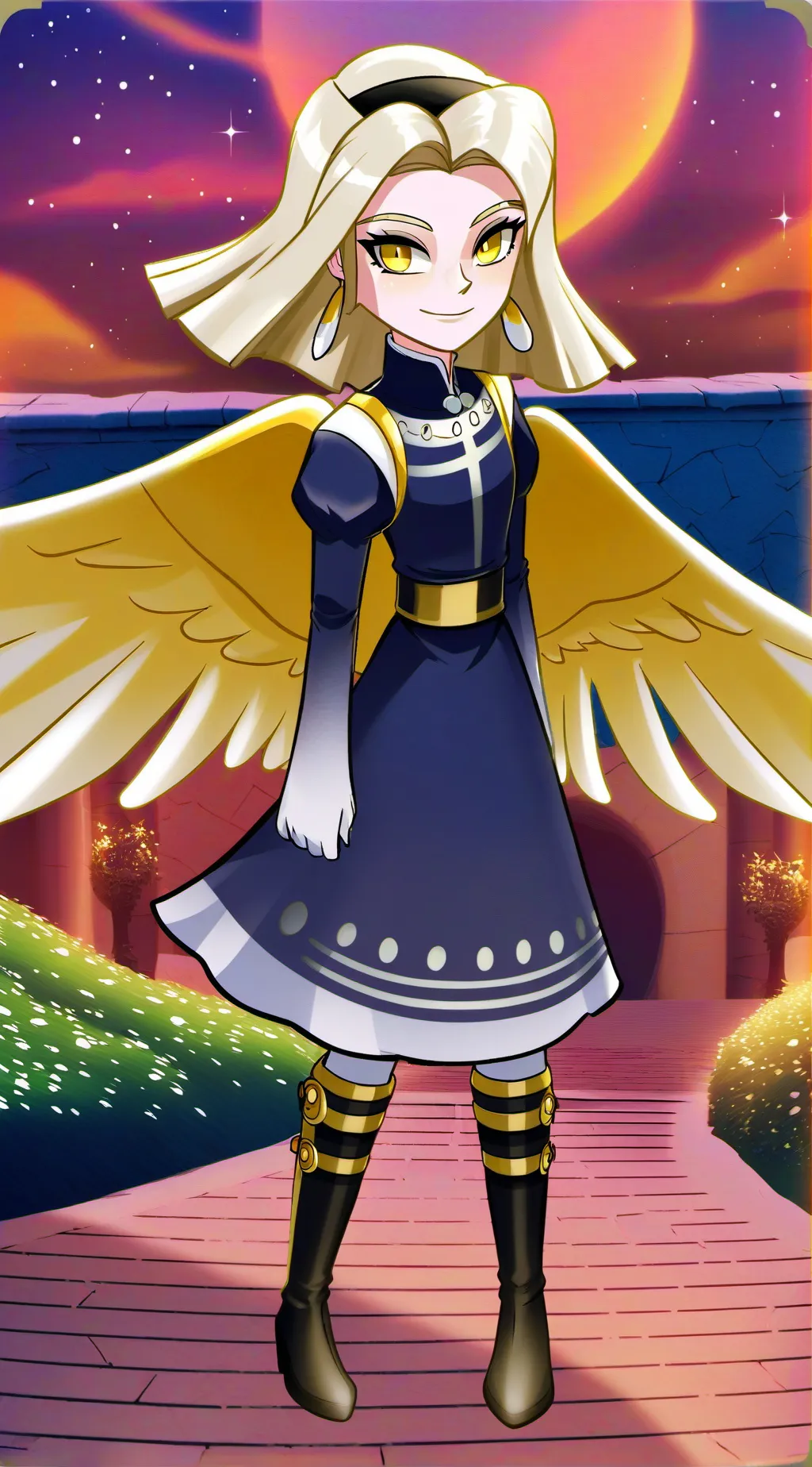 ai character: Lute  background