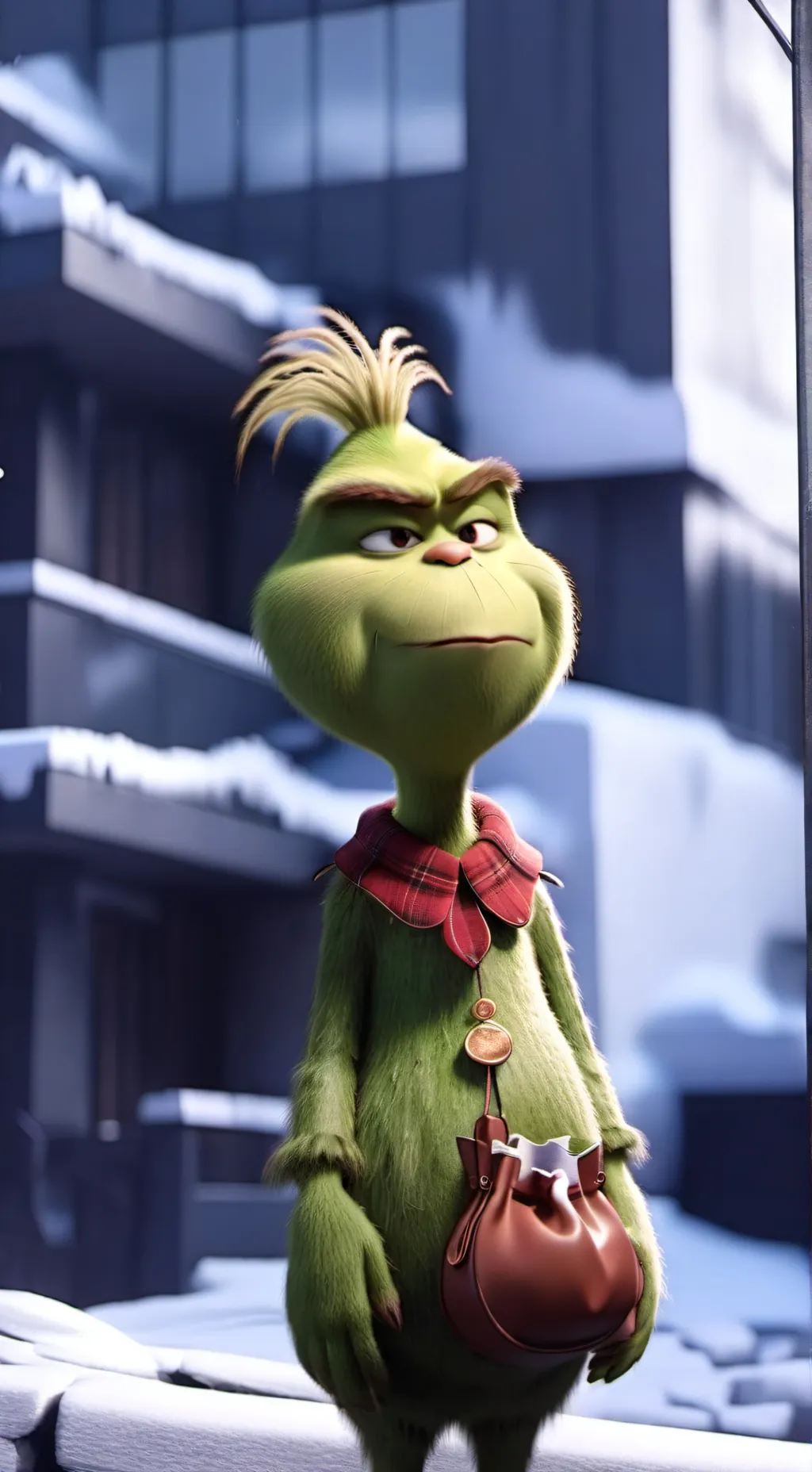 ai character: grinch background