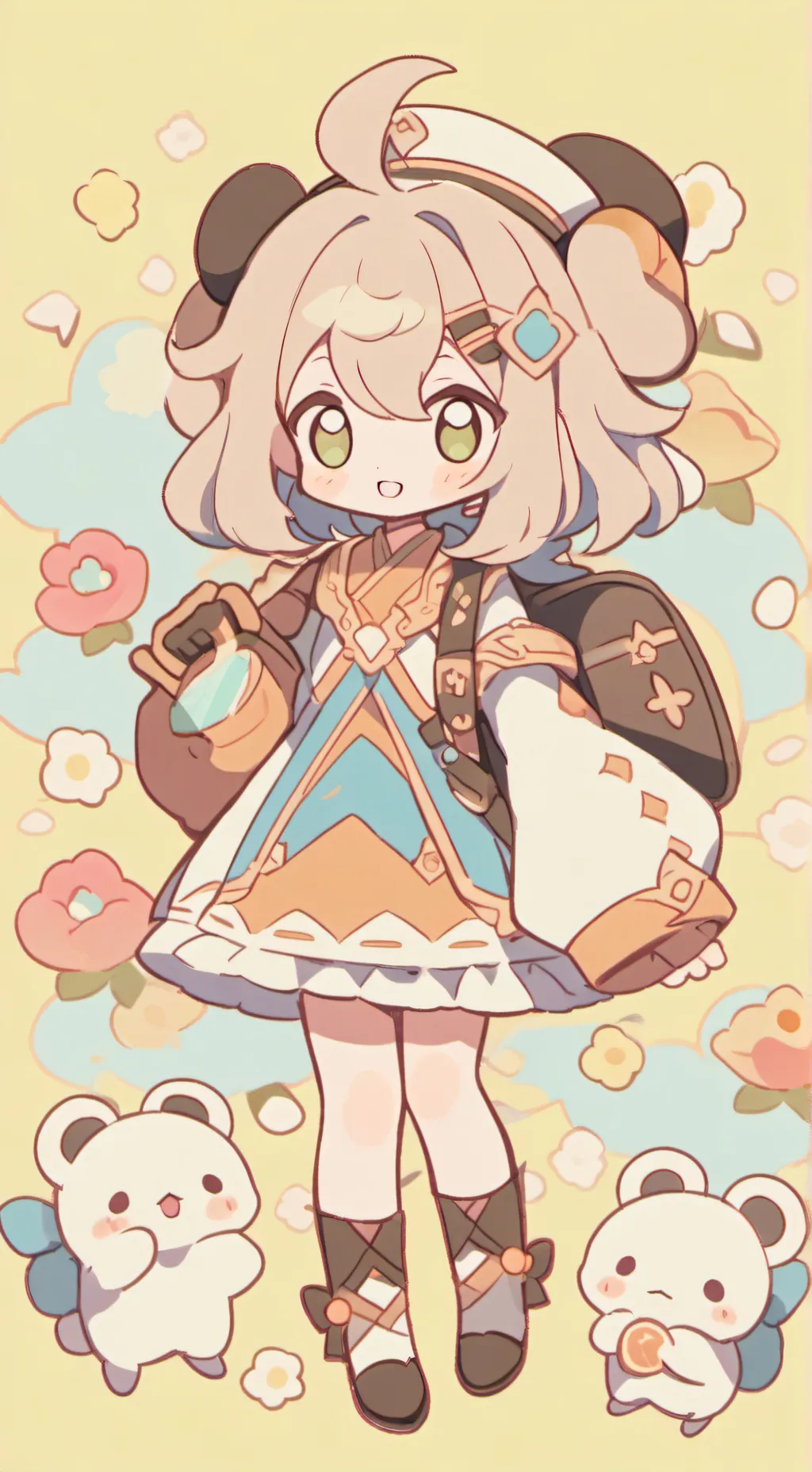 ai character: sara background