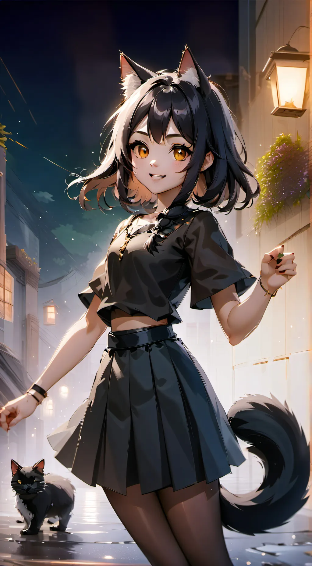 ai character: Rose background