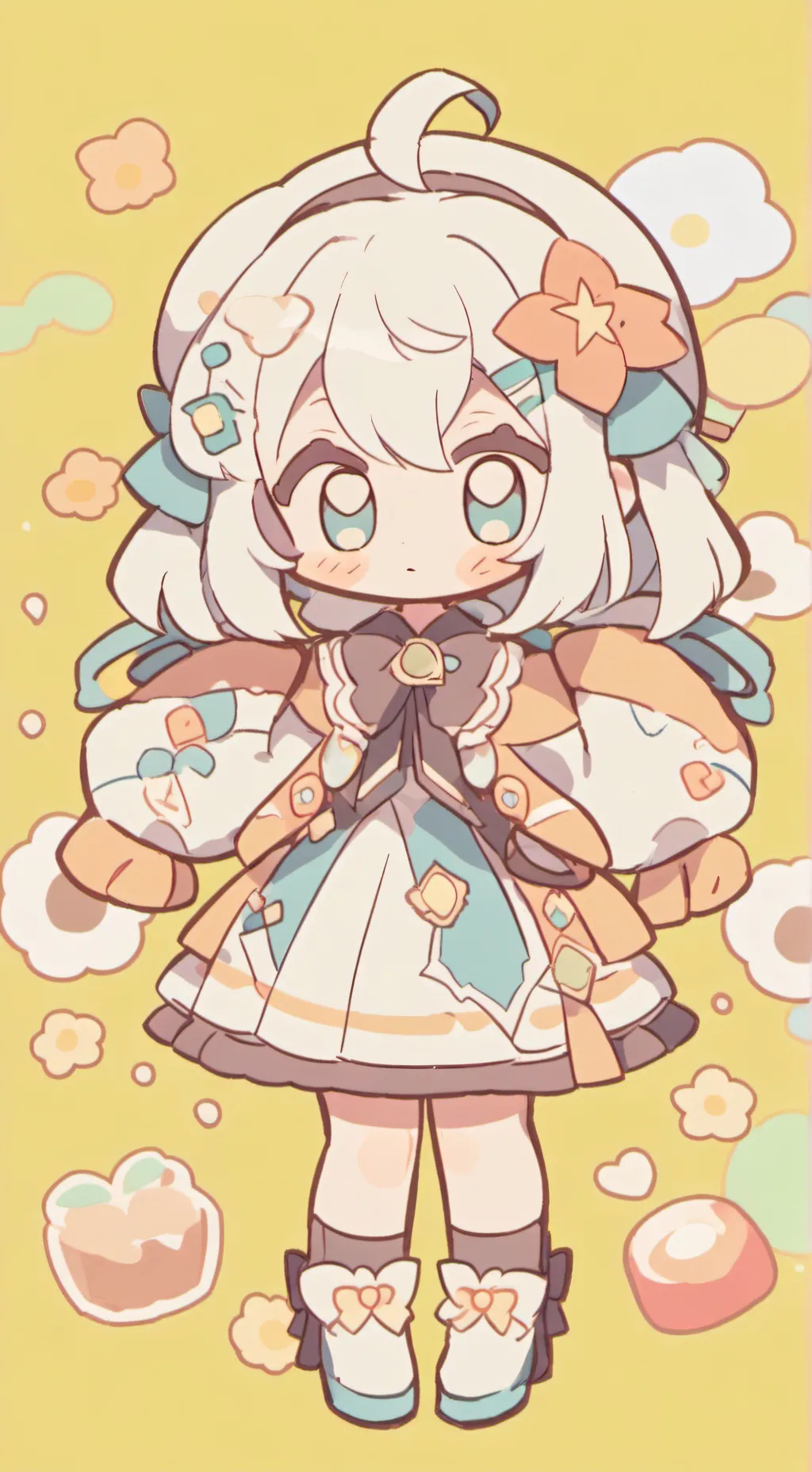 ai character: mha fille de hank background