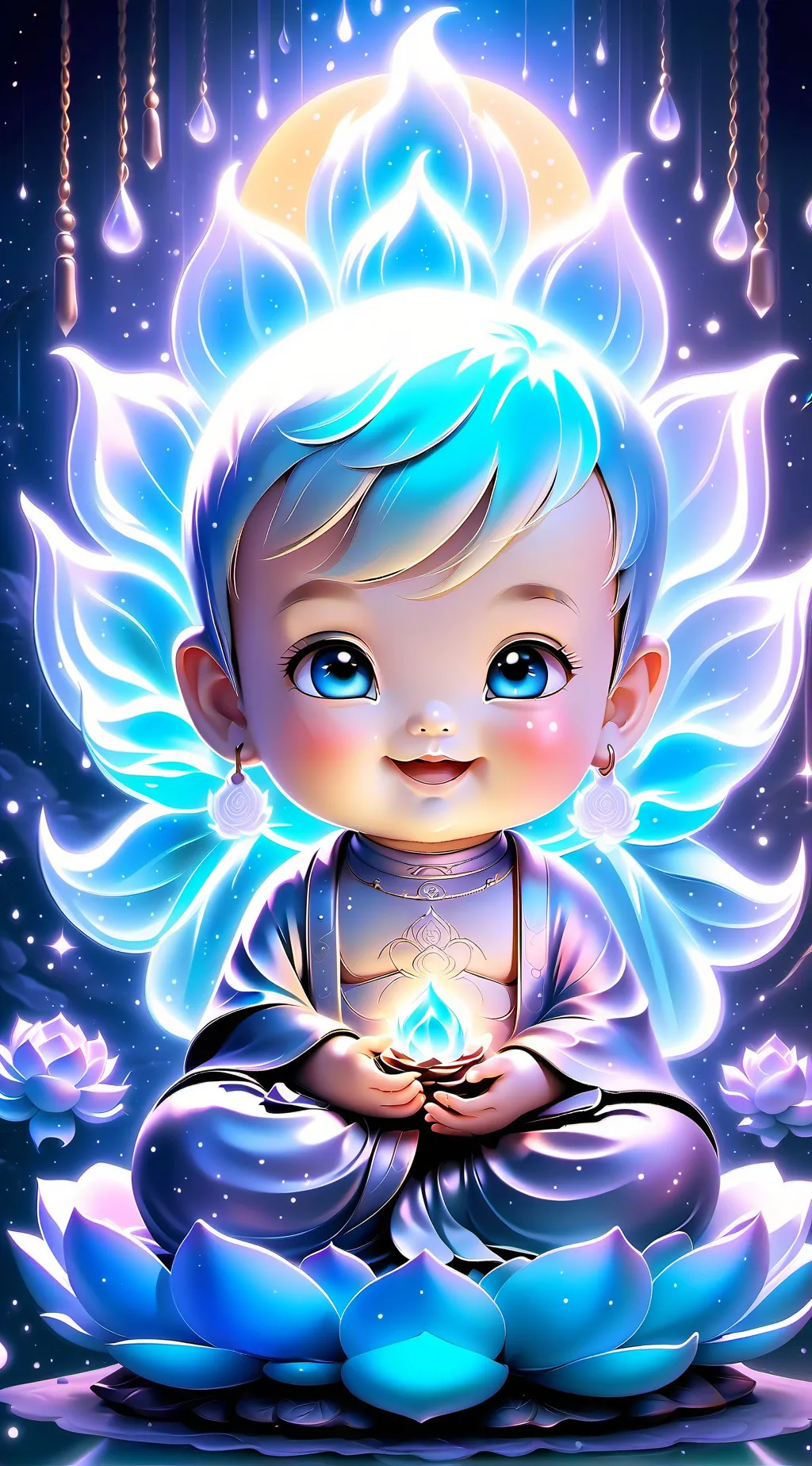ai character: Holy Baby background