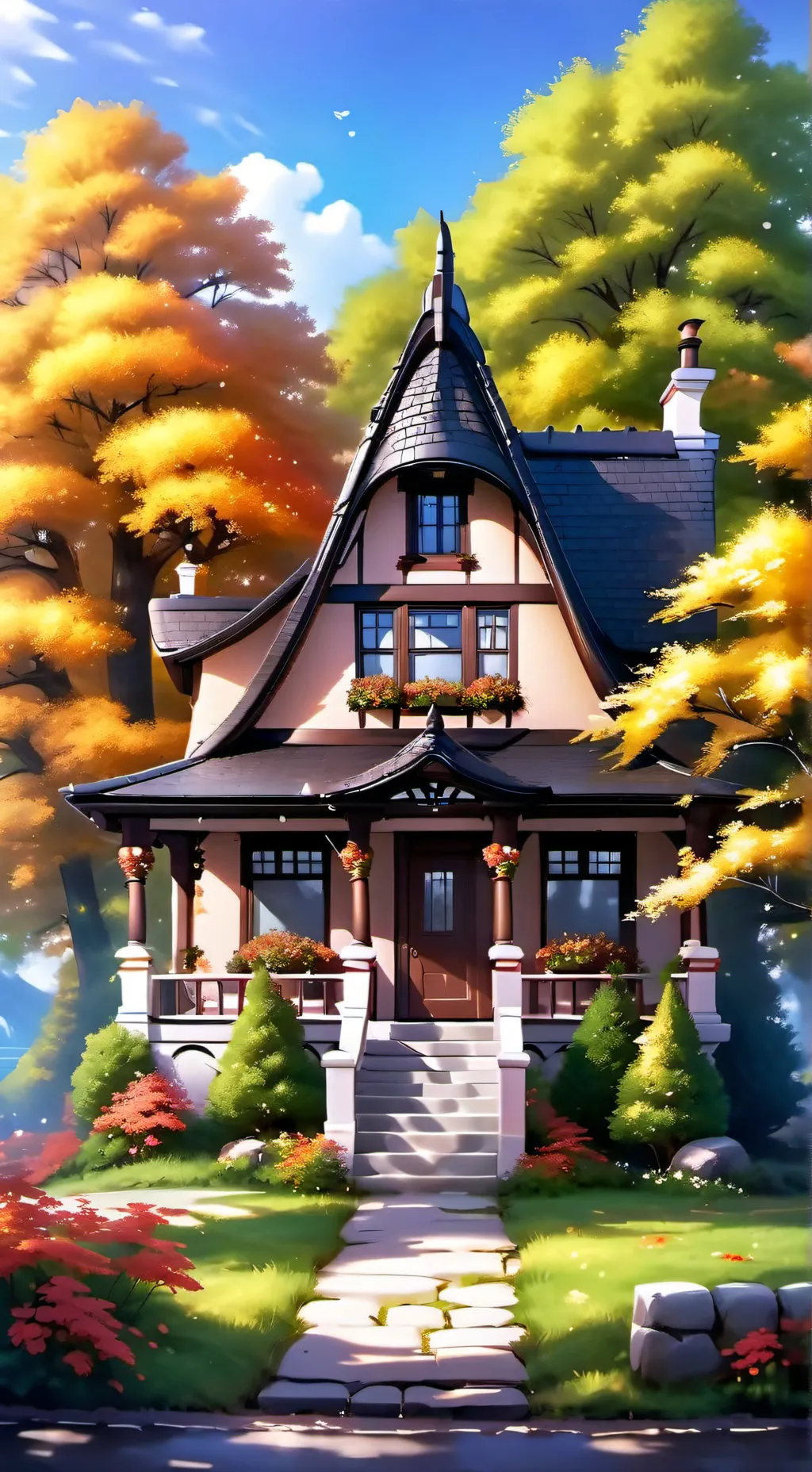 ai character: your house  background