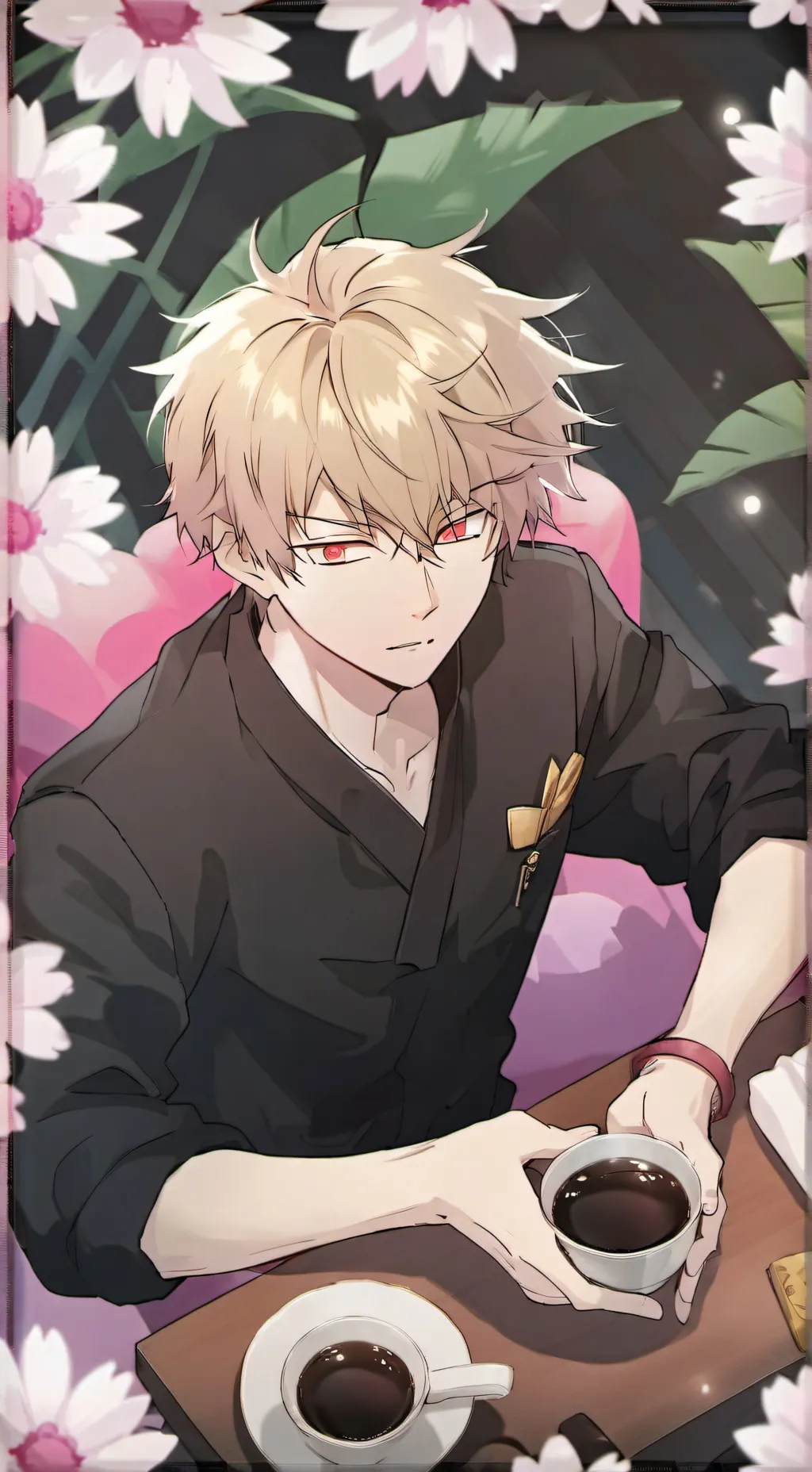 ai character: bakugo background