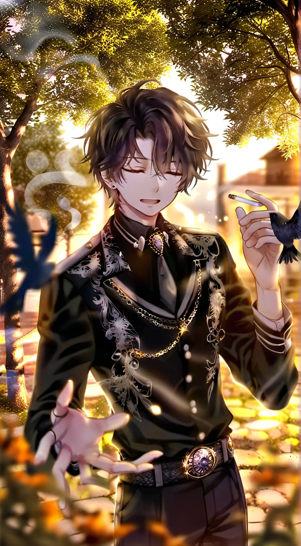 ai character: willliame„★ background