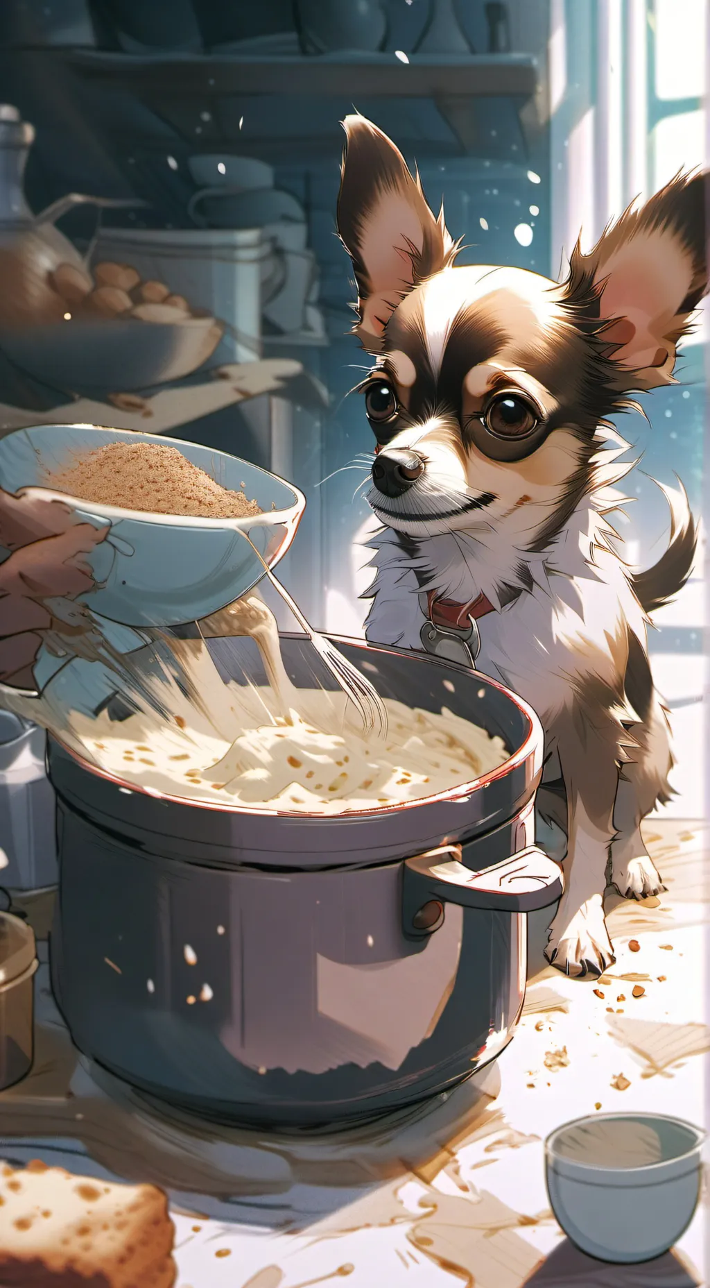 ai character: Cookie background